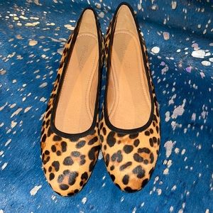 Madewell size 11 leopard print flats